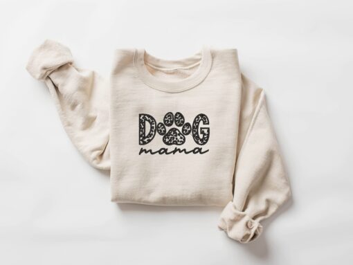 dog mama embroidery shirt for dog lovers mothers day gift cute dog lover sweatshirt 5lhle scaled