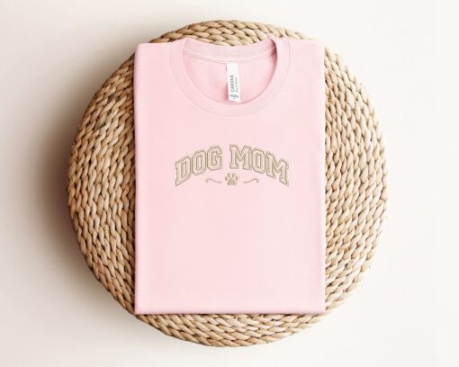 dog mama embroidery shirt for dog lovers personalized mothers day gift unique dog lover sweatshirt jsa0r scaled