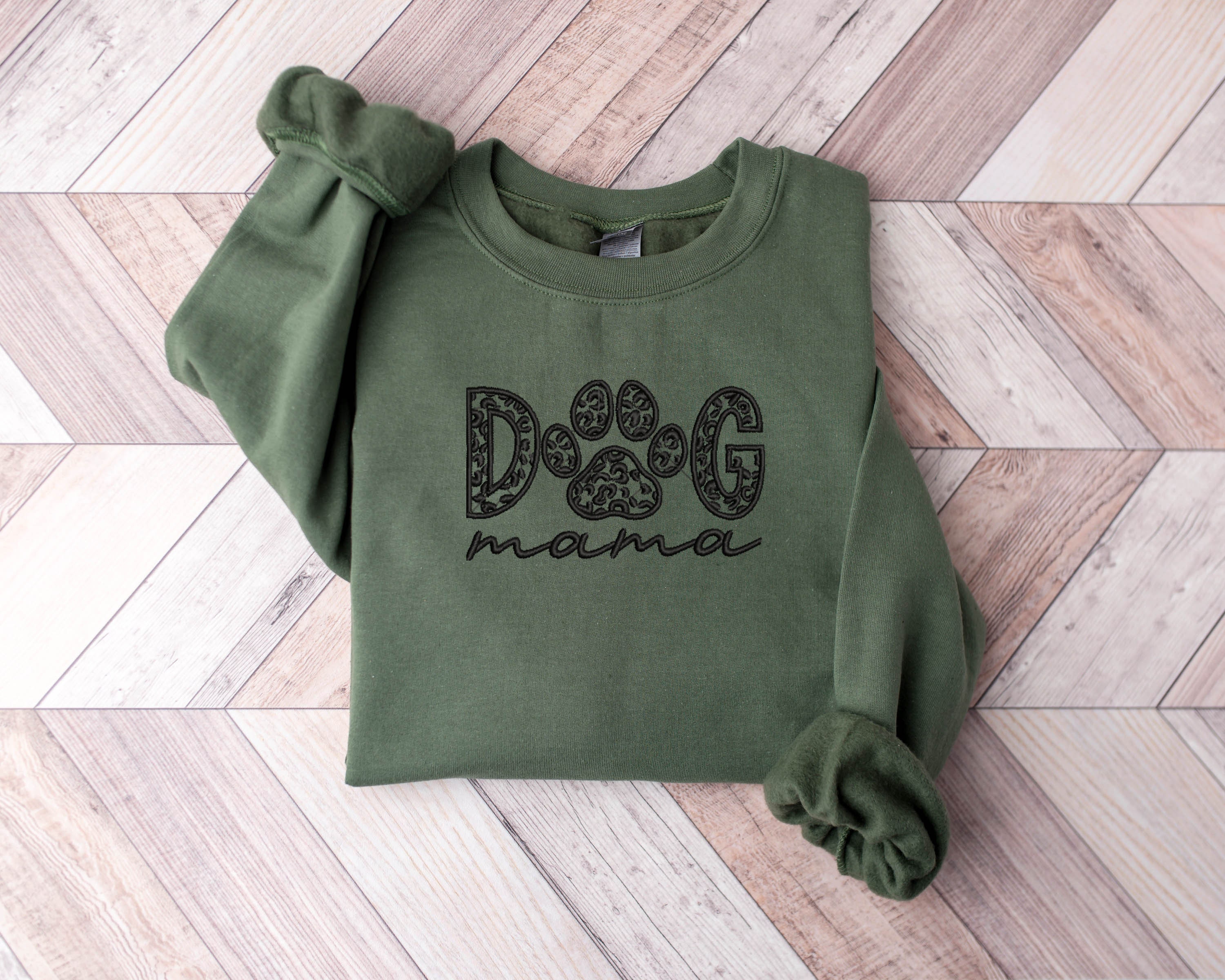 dog mama embroidery shirt for mothers day cute dog mom t shirt unique gift for dog lovers and moms dazqf scaled