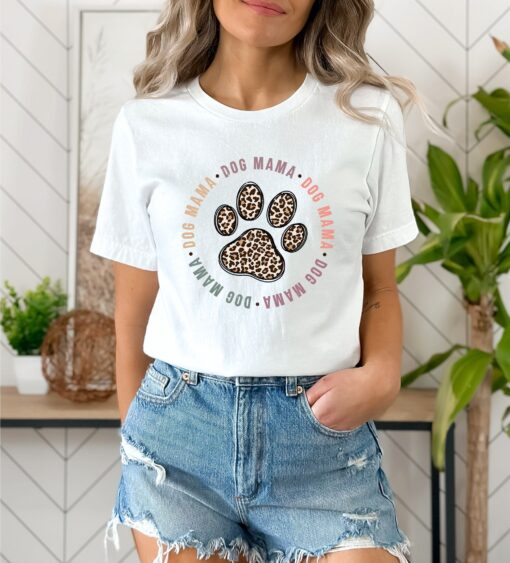dog mama shirt for dog lovers funny pet lover t shirt unique gift for dog moms and fur mamas kqwuq