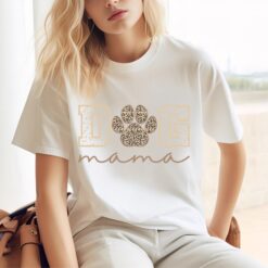 dog mama shirt for women dog mom gift dog lover t shirt personalized dog parent apparel best gifts for dog moms lexgp