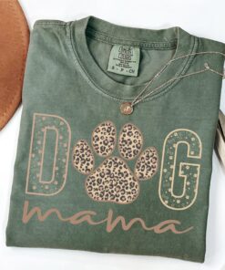 dog mama shirt for women dog mom gift dog lover t shirt personalized dog parent tee best dog mom shirts vfrwc