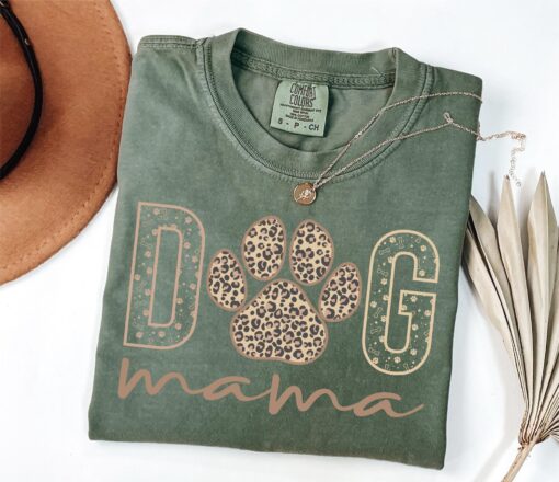dog mama shirt for women dog mom gift dog lover t shirt personalized dog parent tee best dog mom shirts vfrwc