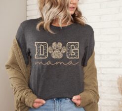 dog mama shirt for women funny dog mom t shirt personalized gifts for dog lovers best dog parent apparel sunor