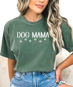 dog mama t shirt for dog lovers cute dog mom shirt and pet lover tee perfect gift for dog moms lsegj