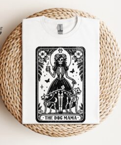 dog mama tarot card shirt for dog lovers funny mothers day tee unique gift for dog moms and dog owners njw9h