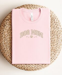 dog mom embroidery shirt for mothers day cute dog mom sweatshirt personalized gift for dog lovers 4vrtu