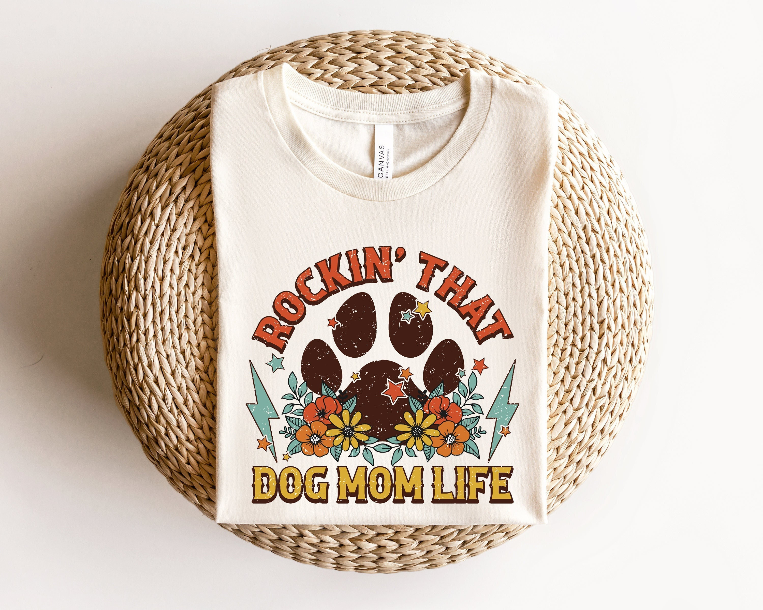 dog mom life shirt retro style dog mama t shirt funny fur mom sweater for dog lovers gd0gp scaled