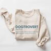 dog mom shirt for dog lovers anti social dog person sweatshirt funny dog noun hoodie quiet walk with dog tee am0m7