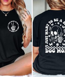 dog mom shirt for dog lovers funny stay at home mom sweatshirt unique mothers day gift skeleton design t shirt 3akhc