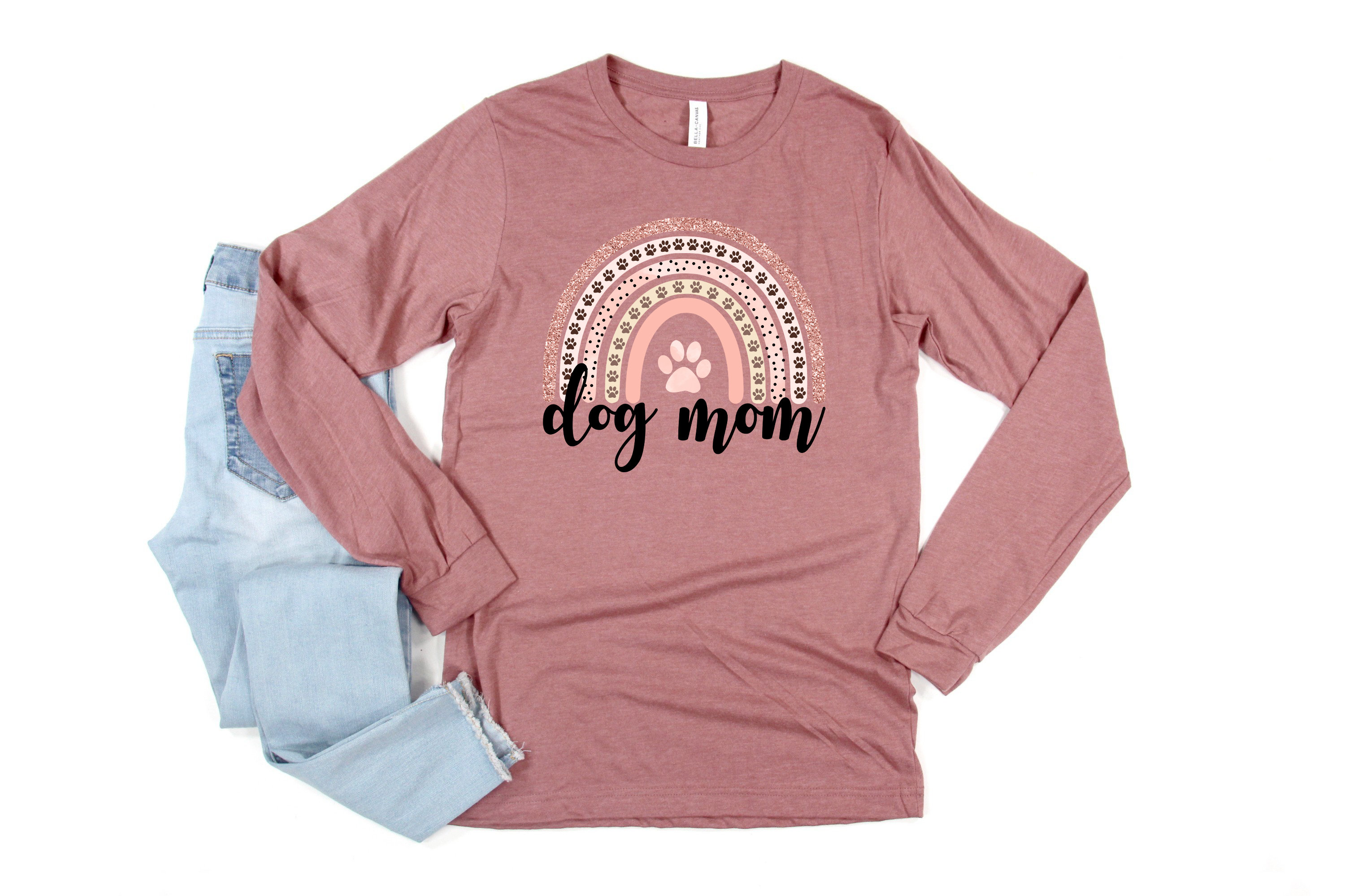 dog mom shirt for mothers day best mom gifts long sleeve tee for moms and moms to be cute trendy design injha scaled