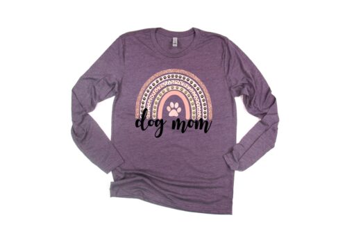 dog mom shirt for mothers day best mom gifts long sleeve tee for moms and moms to be cute trendy design uyfhr
