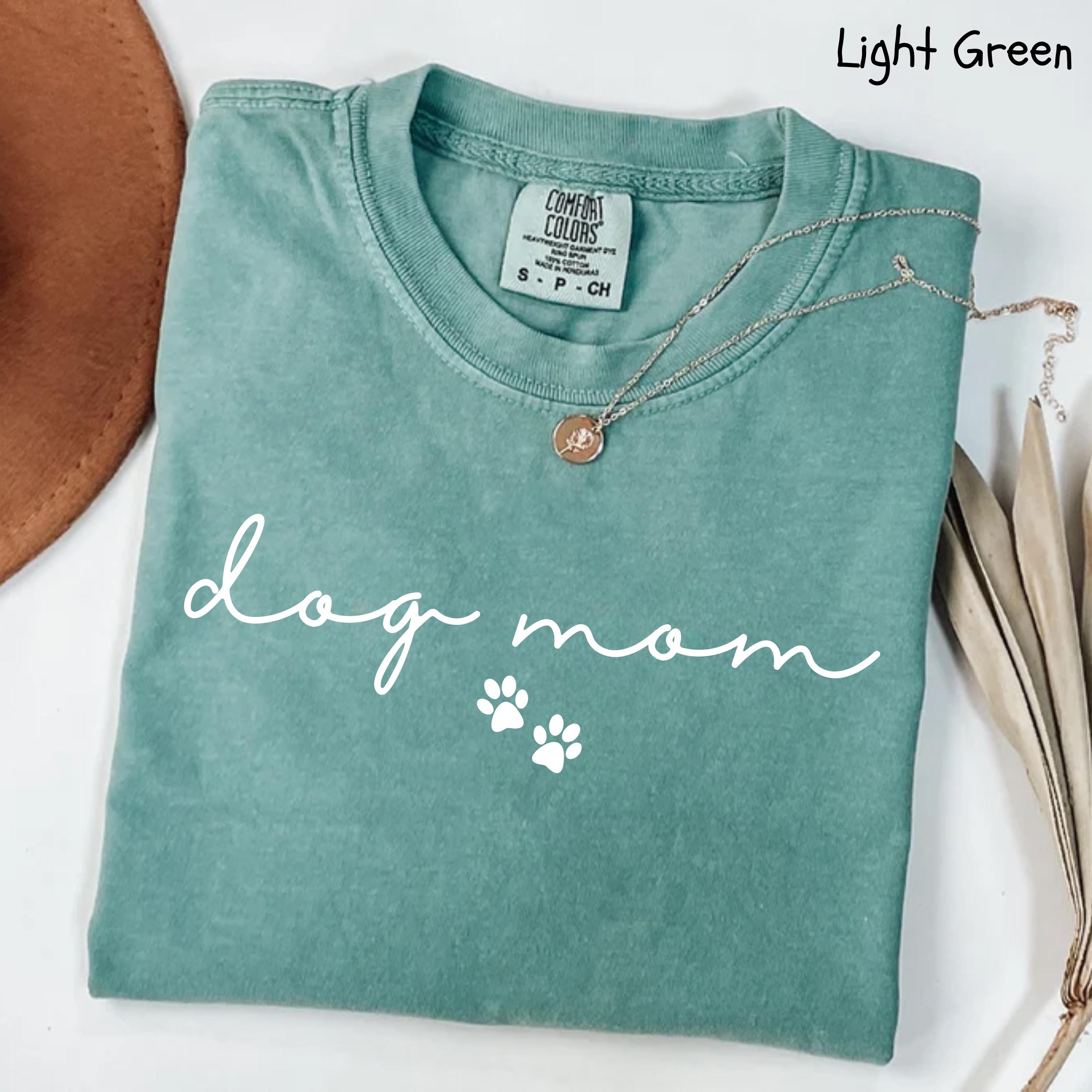 dog mom shirt funny tee for women dog mom sweatshirt personalized dog lover gifts fur mom t shirt kyspm scaled