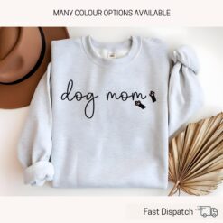dog mom shirt hoodie sweatshirt tee womens dog owner apparel personalized gifts for dog parents 4clkt