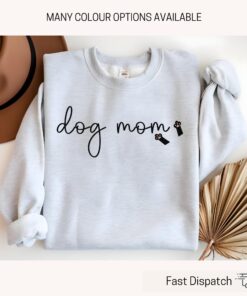 dog mom shirt hoodie sweatshirt tee womens dog owner apparel personalized gifts for dog parents 4clkt