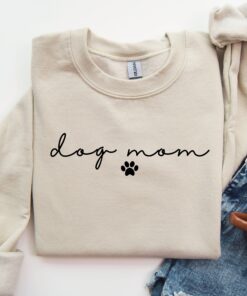 dog mom sweatshirt and t shirt set for women animal lover apparel unique dog mom gifts cute dog mom shirts xjtd4