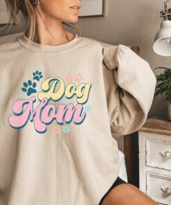 dog mom sweatshirt for dog lovers funny dog mom shirt valentines gift for new dog mama unique dog milf apparel 3pj43