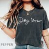 dog mom t shirt for women cute dog mama tee funny fur mama shirt pet lover apparel nm6wk