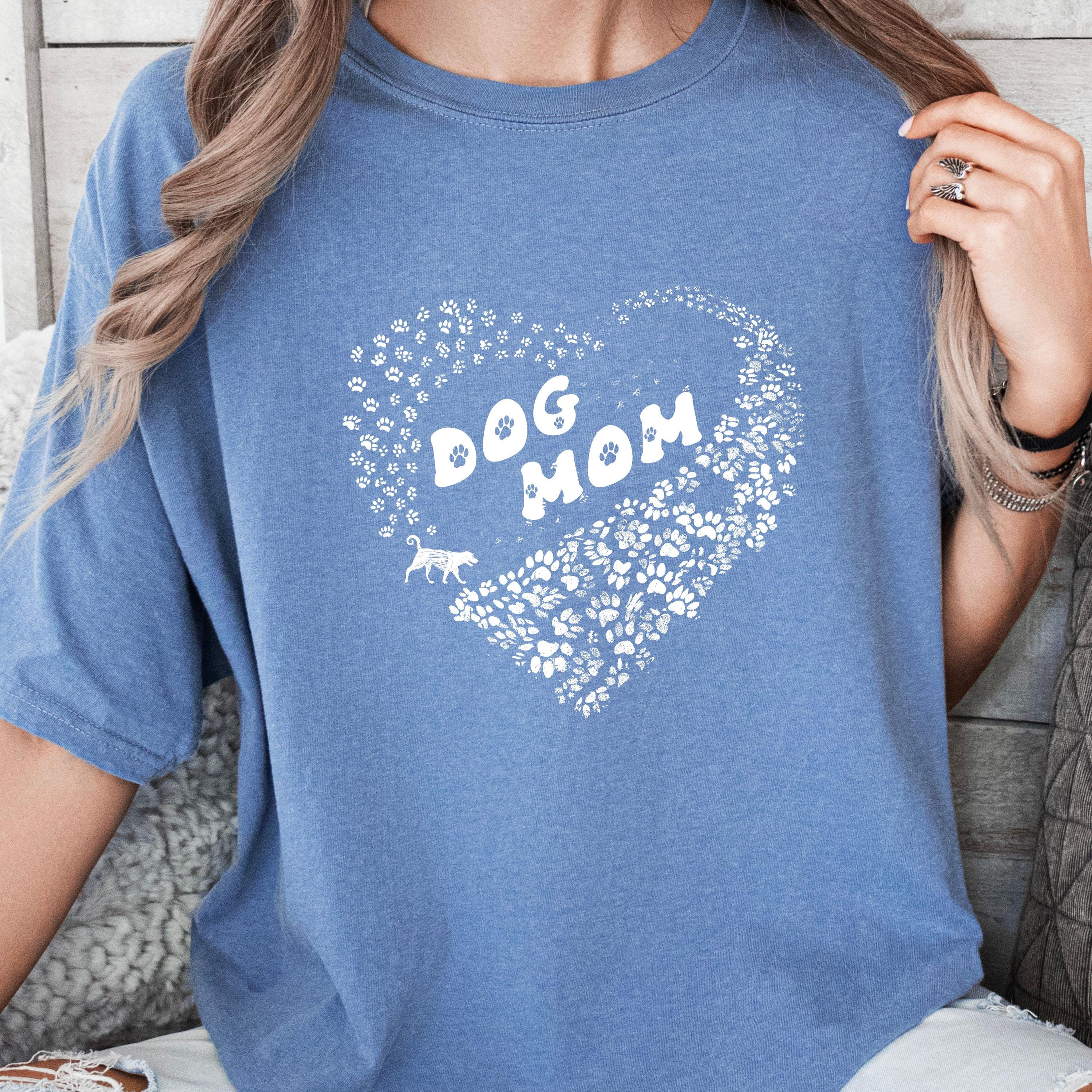 dog mom t shirt with dog paw heart for mothers day unique gift for dog owners and dog lovers raqlk scaled