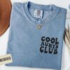 embroidered cool aunts club shirt for new aunts mothers day pregnancy announcement unique auntie gift qfeti