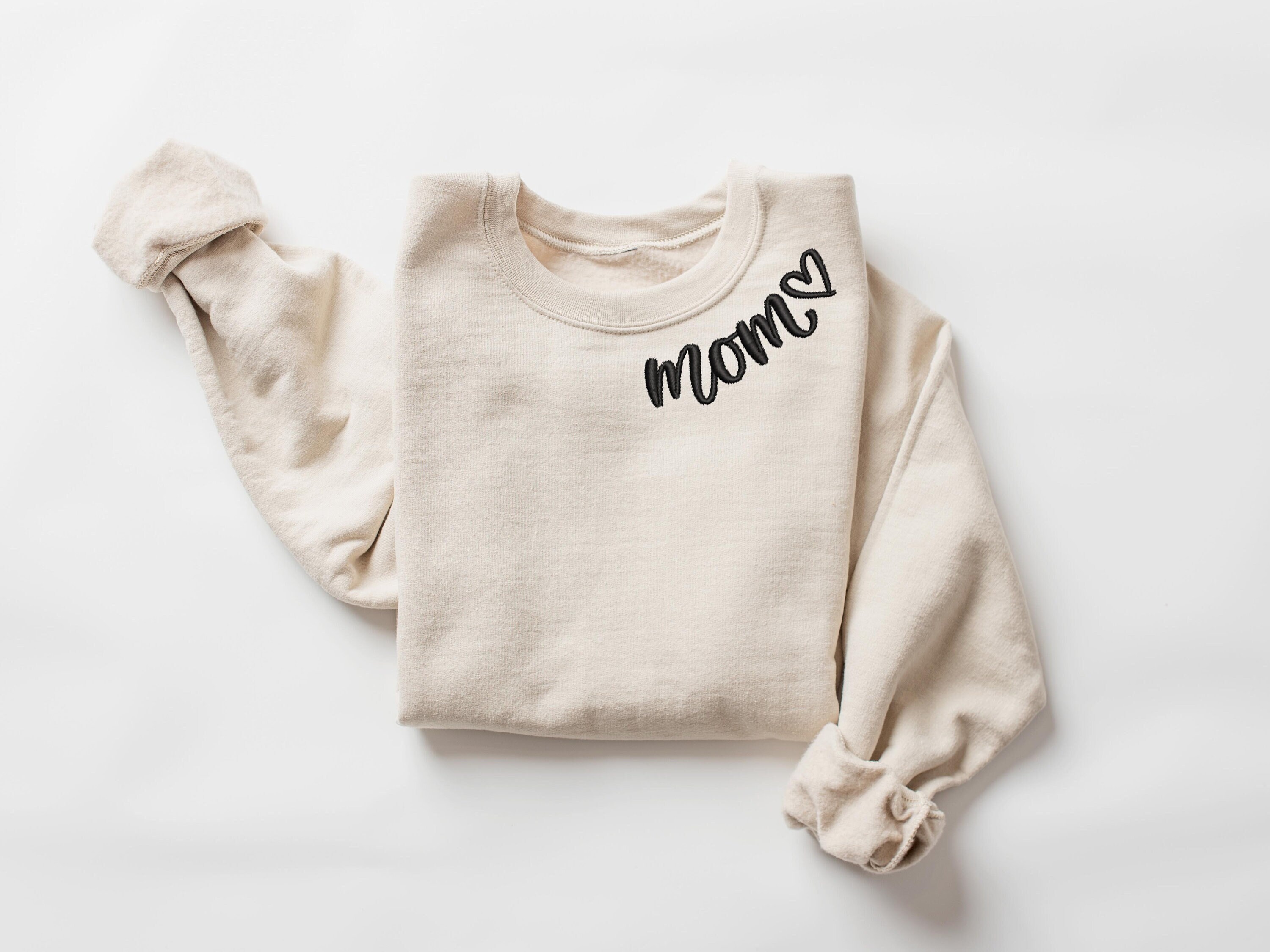 embroidered heart mama shirt for mothers day personalized gift cute mama sweatshirt birthday present zzeeb scaled