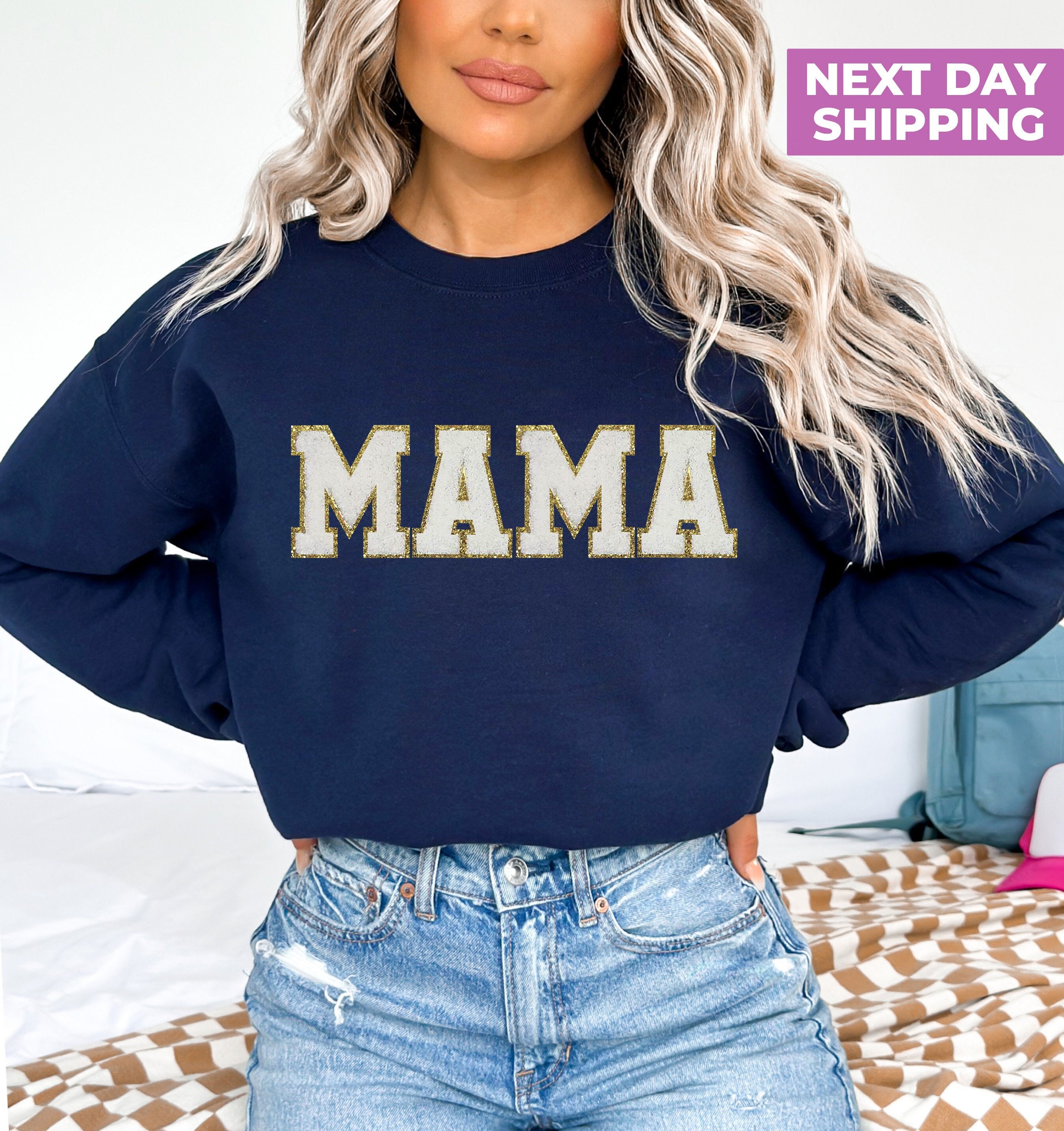 embroidered mama sweatshirt for moms birthday gift new mom shirt mothers day gifts from kids funny mom shirt x6enk scaled