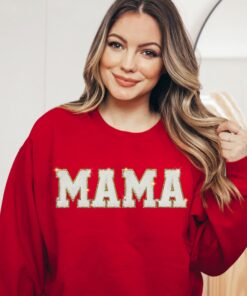 embroidered mama sweatshirt for new moms and moms to be perfect mothers day gift cute mama shirt hukdu