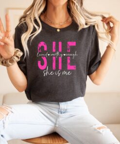 empowered women shirt with positive quote she is me sweatshirt for girls girl power apparel and gifts for her 2hywf