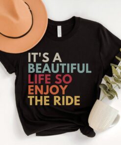 enjoy the ride bus driver shirt for cyclists and taxi drivers unique gift for bike riders and bus driving enthusiasts sugy1