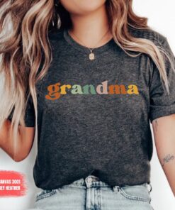 established grandma shirt for pregnancy announcement christmas gift unique grandma t shirt for grandparents qhzup