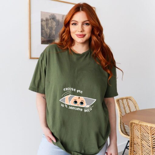 excuse me is it a baby maternity shirt gender reveal pregnancy mom shirt gifts for expecting mothers 07wyu