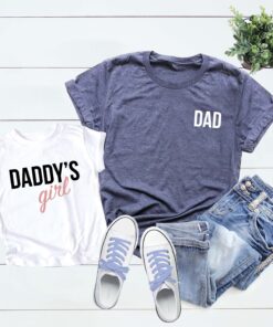 father daughter matching shirts for fathers day dad and baby outfits daddys girl dad shirt unique gifts from daughter b4ax5