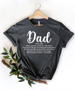 father definition shirt for fathers day dad dictionary tee unique gift for dads funny dad life t shirt zxk14