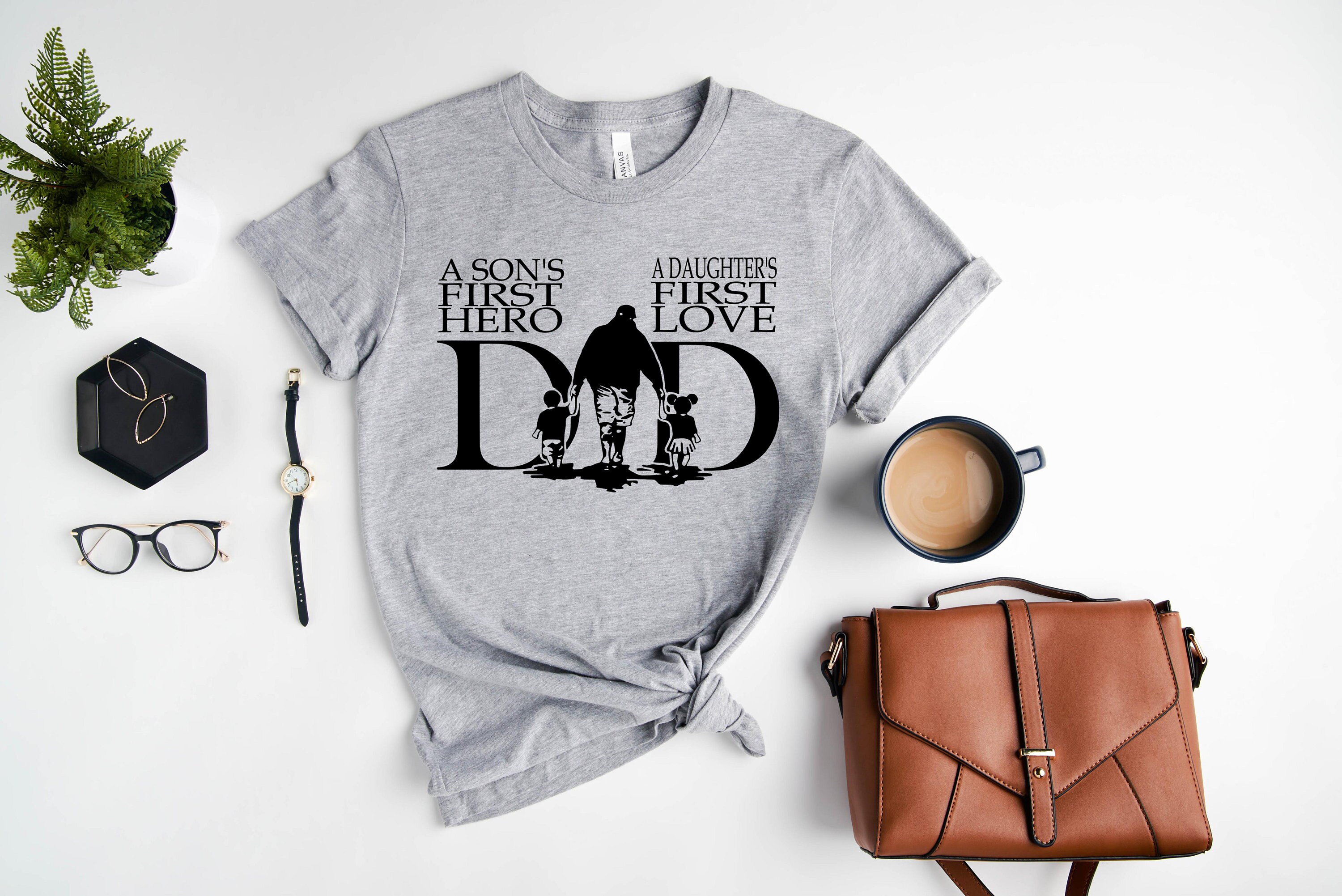 fathers day shirt for dad a sons first hero and daughters first love dad life outfit unique fathers day gift q9i7c scaled