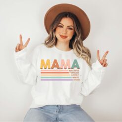 fearless mama sweatshirt cute new mom shirt brave mom apparel best mom ever gift for mothers day or wife x9oq6