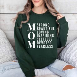 fearless mom sweatshirt for mothers day loving mama hoodie selfless mom shirt best mom ever apparel avyhx