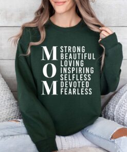 fearless mom sweatshirt for mothers day loving mama hoodie selfless mom shirt best mom ever apparel avyhx