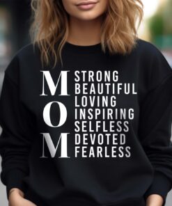 fearless mom sweatshirt for mothers day loving mama hoodie selfless mom shirt best mom ever apparel cfimx