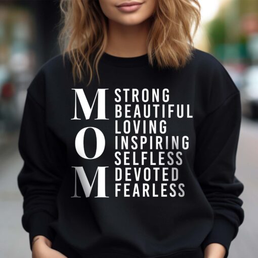 fearless mom sweatshirt for mothers day loving mama hoodie selfless mom shirt best mom ever apparel