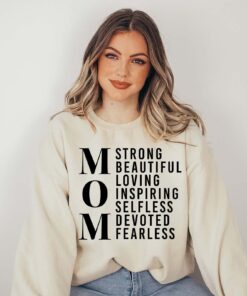 fearless mom sweatshirt for mothers day loving mama hoodie selfless mom shirt best mom ever apparel uutlv