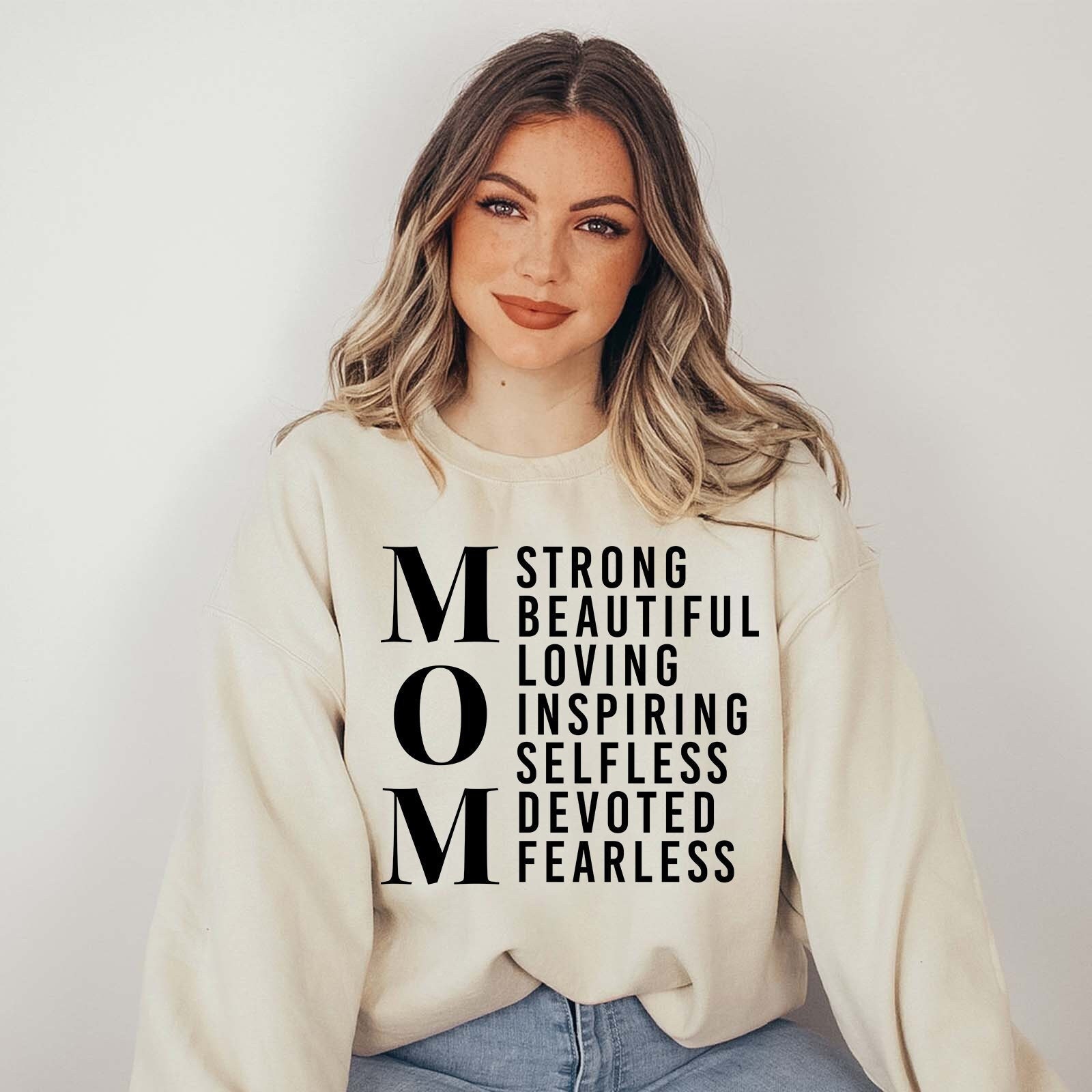 fearless mom sweatshirt for mothers day loving mama hoodie selfless mom shirt best mom ever apparel uutlv