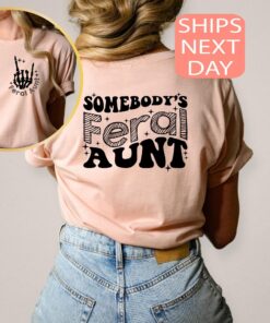 feral aunt shirt funny auntie sweatshirt unique gift for aunts birthday sister gifts cute aunt shirts isods