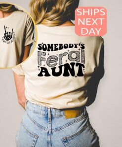 feral aunt shirt funny auntie sweatshirt unique gift for aunts birthday sister gifts cute aunt shirts tpdlj