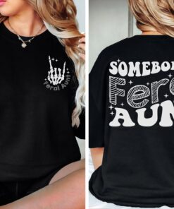 feral aunt sweatshirt cool aunt shirt unique gift for aunts birthday sister gifts funny auntie apparel xxneq