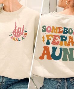 feral aunt sweatshirt funny cool aunt shirt unique aunt gifts birthday sister gifts for aunts uop40