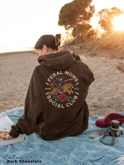 feral moms social club hoodie retro vintage graphic sweatshirt for mom life trendy apparel and unique feral mom gifts esobx scaled