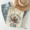 feral moms social club shirt funny raccoon graphic tee mom life t shirt vintage trendy apparel for moms h17gh scaled