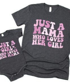 first mothers day matching mommy and me shirts for baby girl and mama mini shirt outfits unique mother daughter gift m4rbj