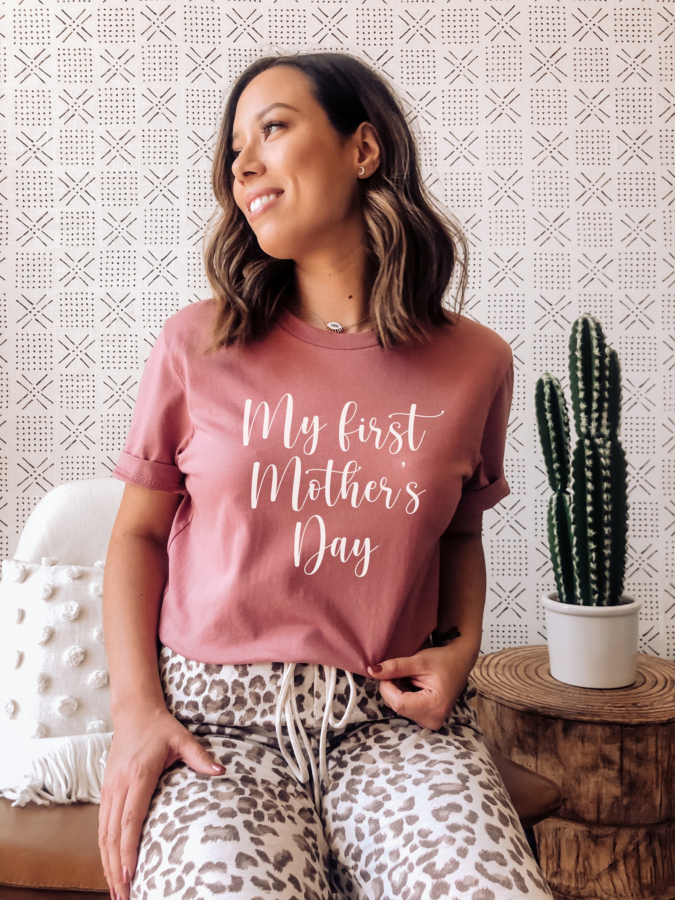 first mothers day shirt for new moms cute mom life t shirt happy mothers day outfit personalized mama tee wkaum scaled