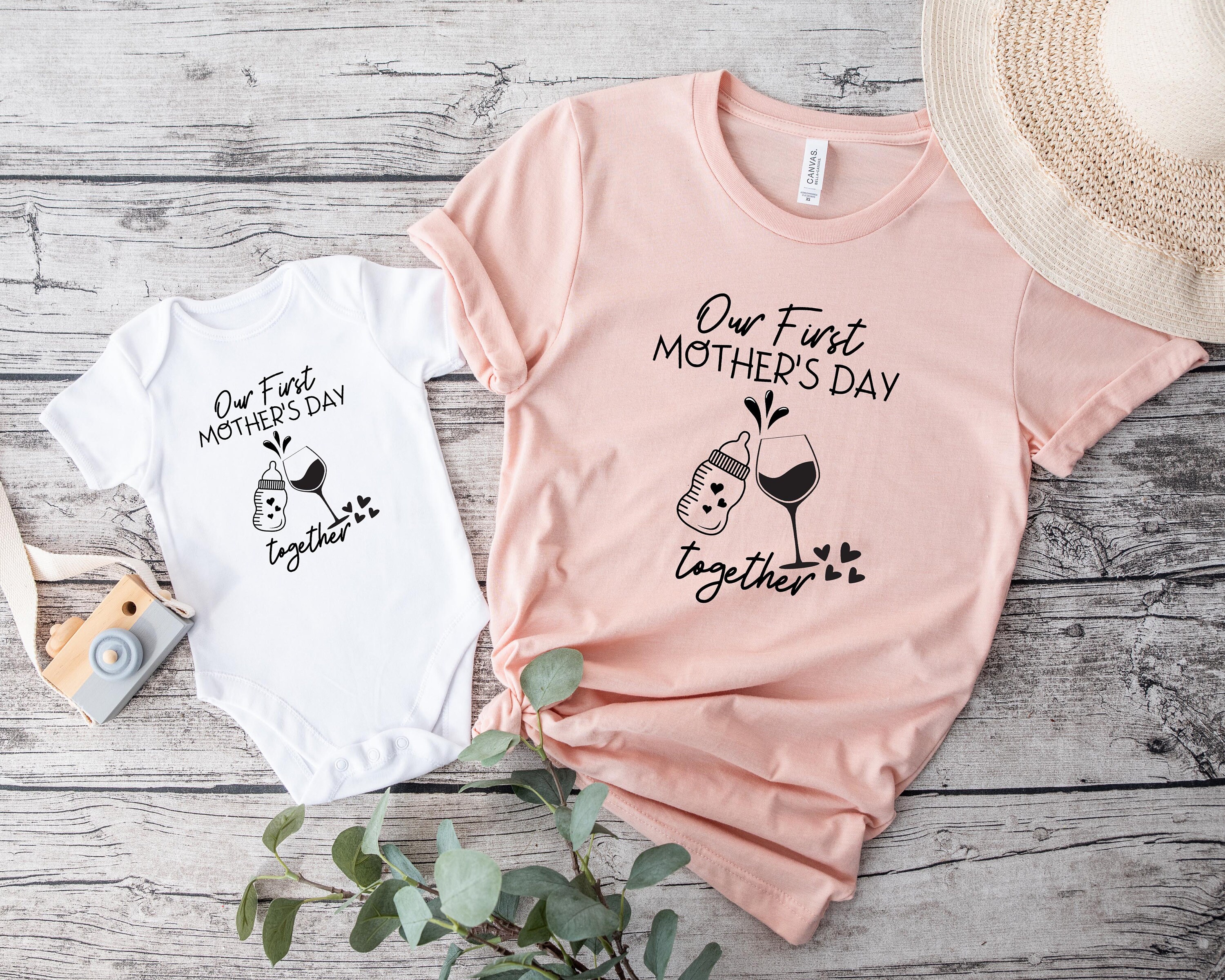 first mothers day shirts for mama and mini elephant matching outfits cute mom life t shirt unique mothers day gift czwjc scaled